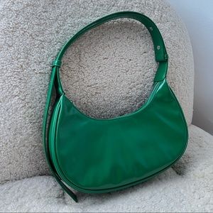 FIND KAPOOR PENNY BAG 32 CRINKLED - GREEN